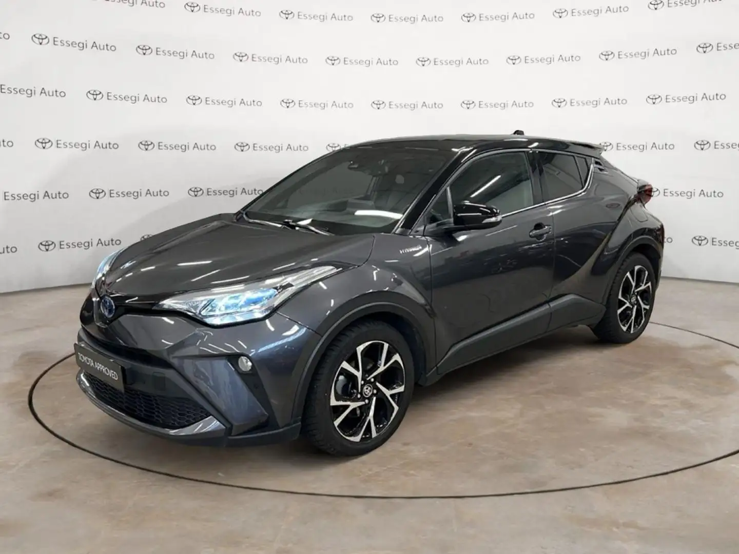 Toyota C-HR 2.0 Hybrid E-CVT Trend Gris - 1