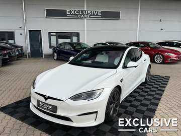 MODEL S PLAID | MATRIX LED | WHITE SEAT |