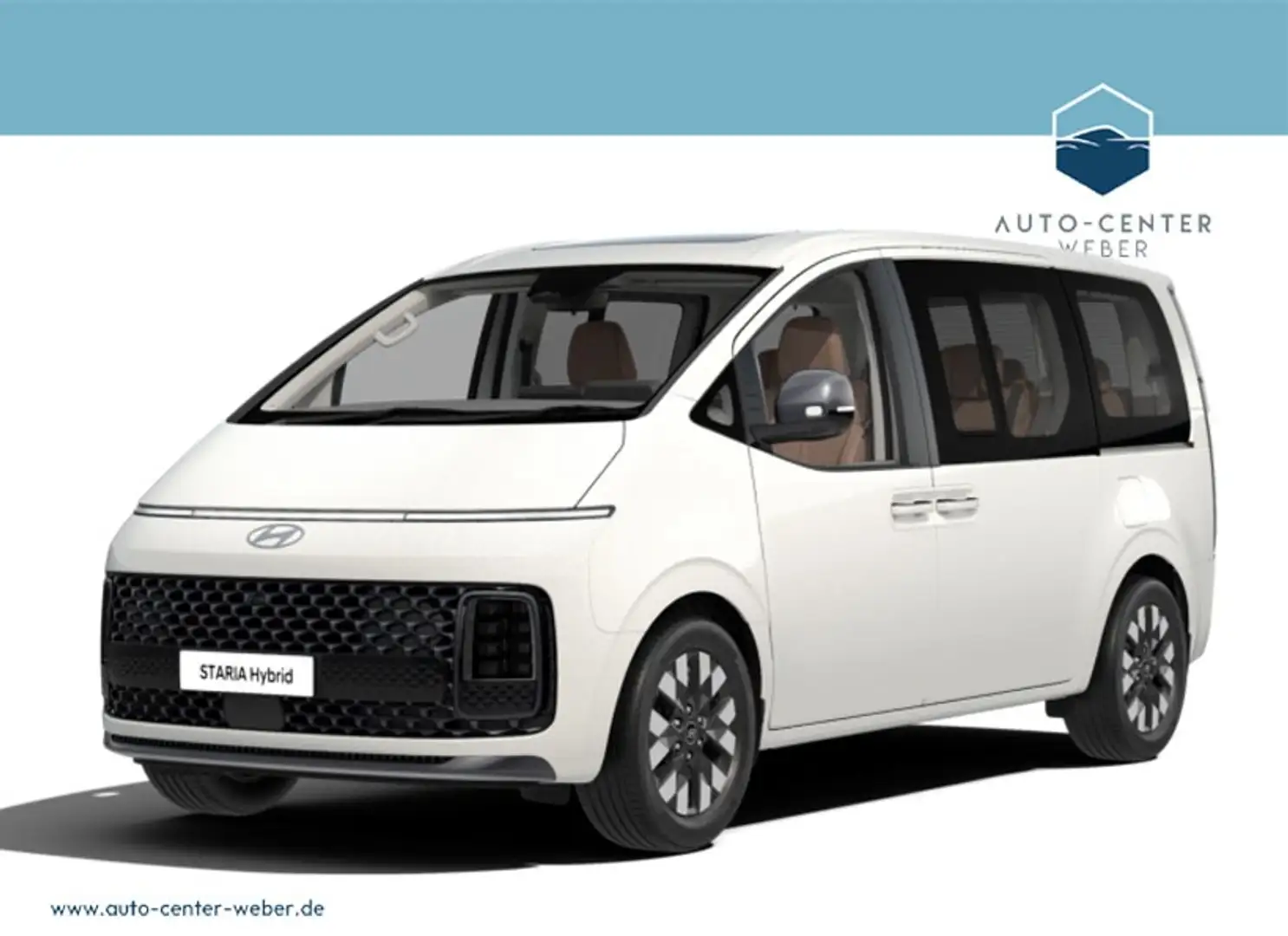 Hyundai STARIA Signature Pano Leder Weiß - 1