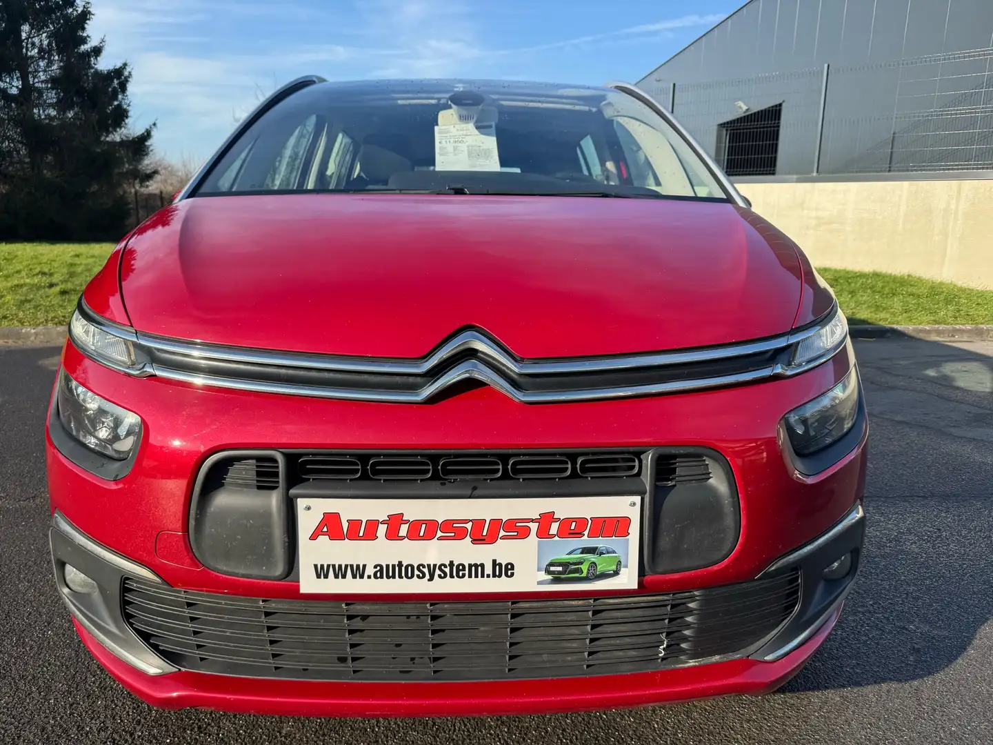 Citroen Grand C4 Picasso 1.6 Bluehdi 7 Places*Garantie 1an*Carpass* Piros - 2