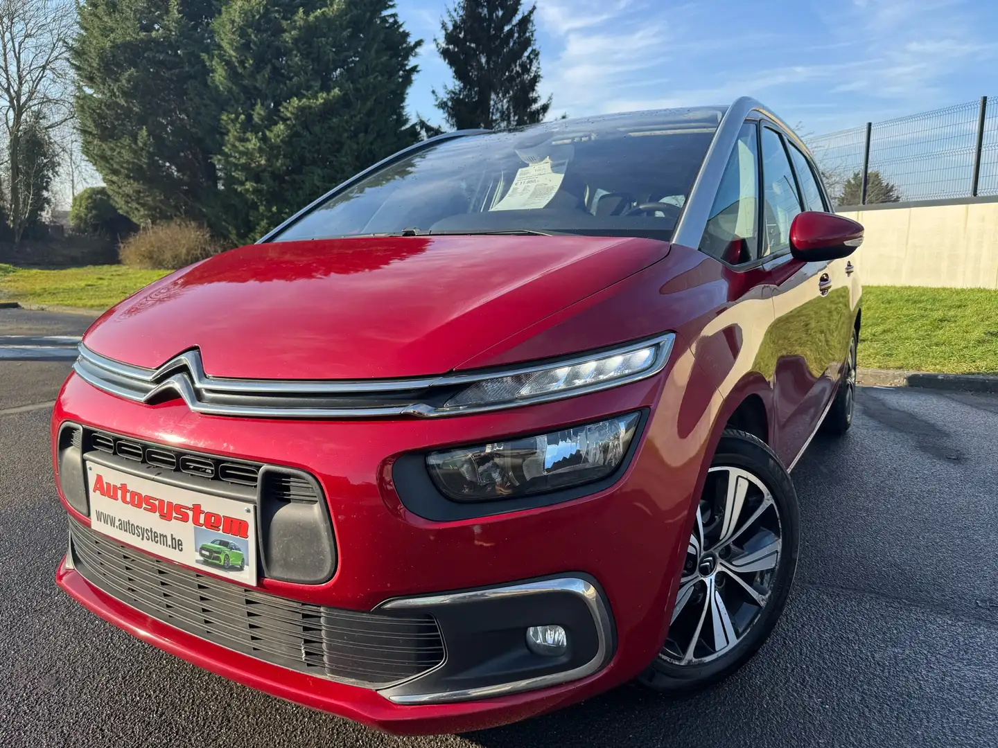Citroen Grand C4 Picasso 1.6 Bluehdi 7 Places*Garantie 1an*Carpass* Piros - 1
