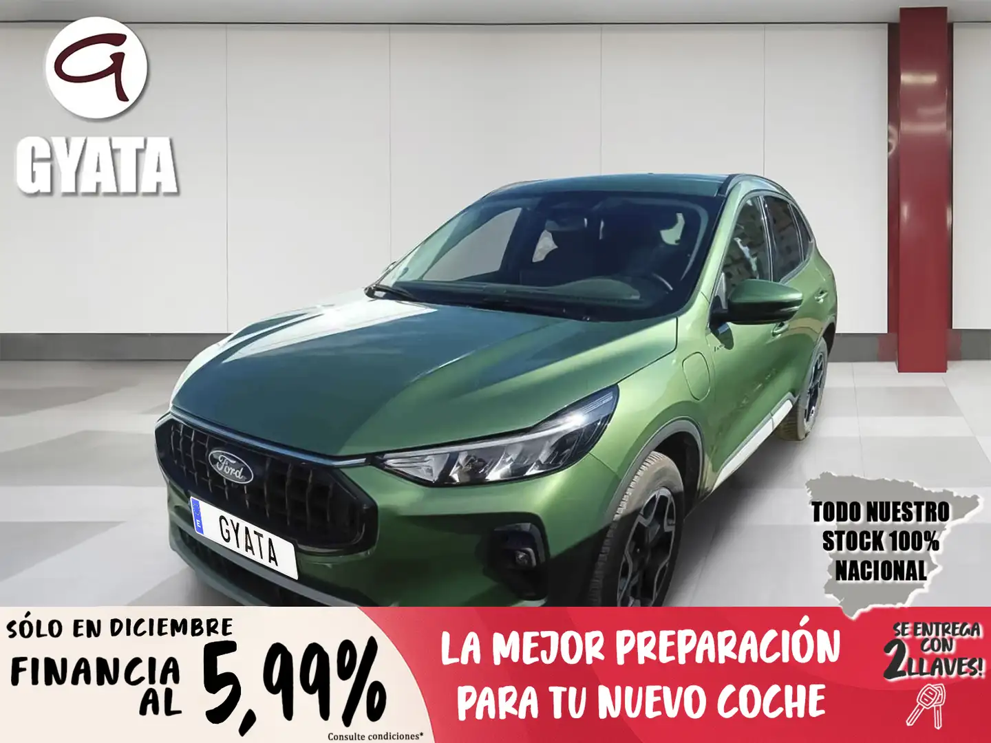 Ford Kuga 2.5 Duratec PHEV Active 4x2 Verde - 1