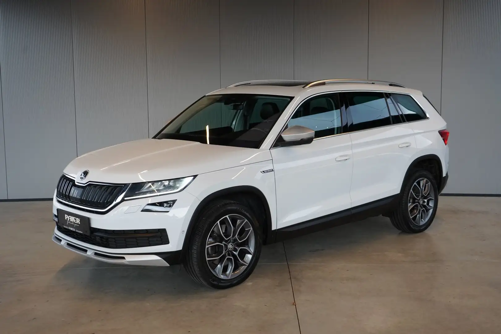 Skoda Kodiaq 4x4 SCOUT TDI DSG Blanc - 1