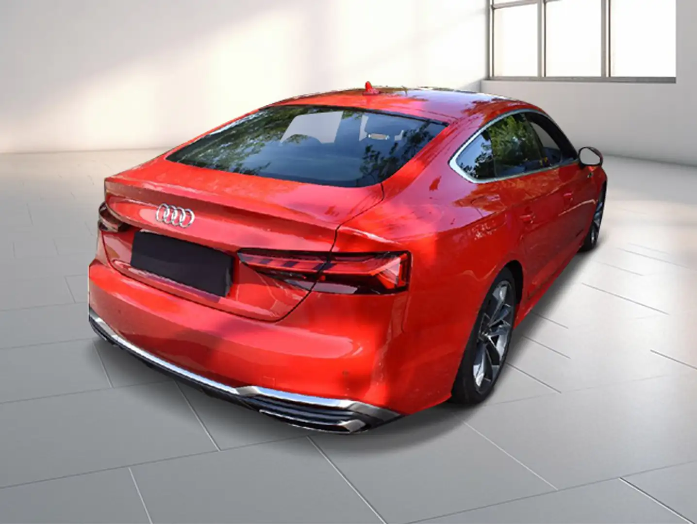 Audi A5 SB 40 TDI S-Line T T-Leder Navi LED AHK Roşu - 2