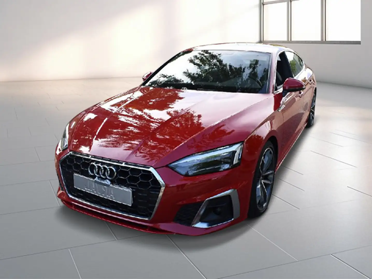 Audi A5 SB 40 TDI S-Line T T-Leder Navi LED AHK Roşu - 1