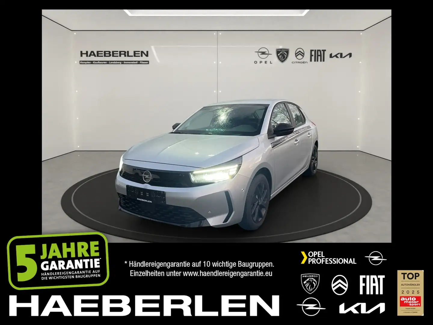 Opel Corsa F 1.2 Sitzheizung, Rückfahrkamera Grau - 1