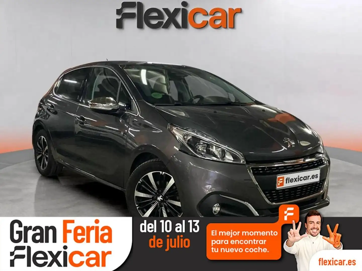 Peugeot 208 1.2 PureTech S&S Tech Edition 82 Gris - 1