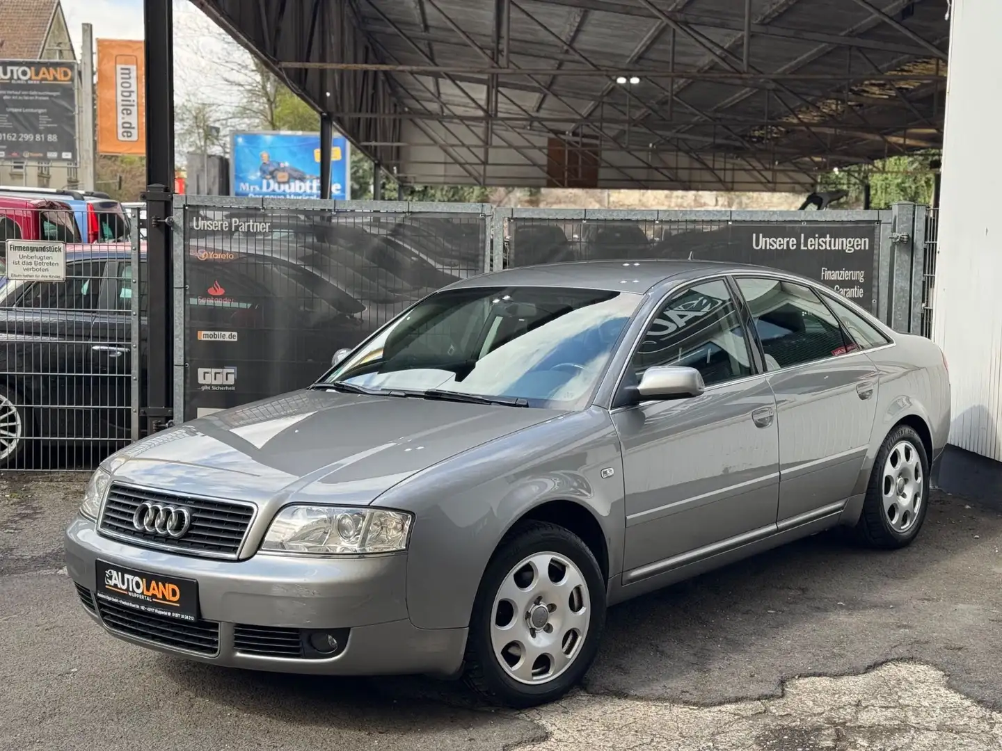 Audi A6 2.0 multitronic*165TKM*AUTOMATIK*KLIMA*AHK* Grijs - 2