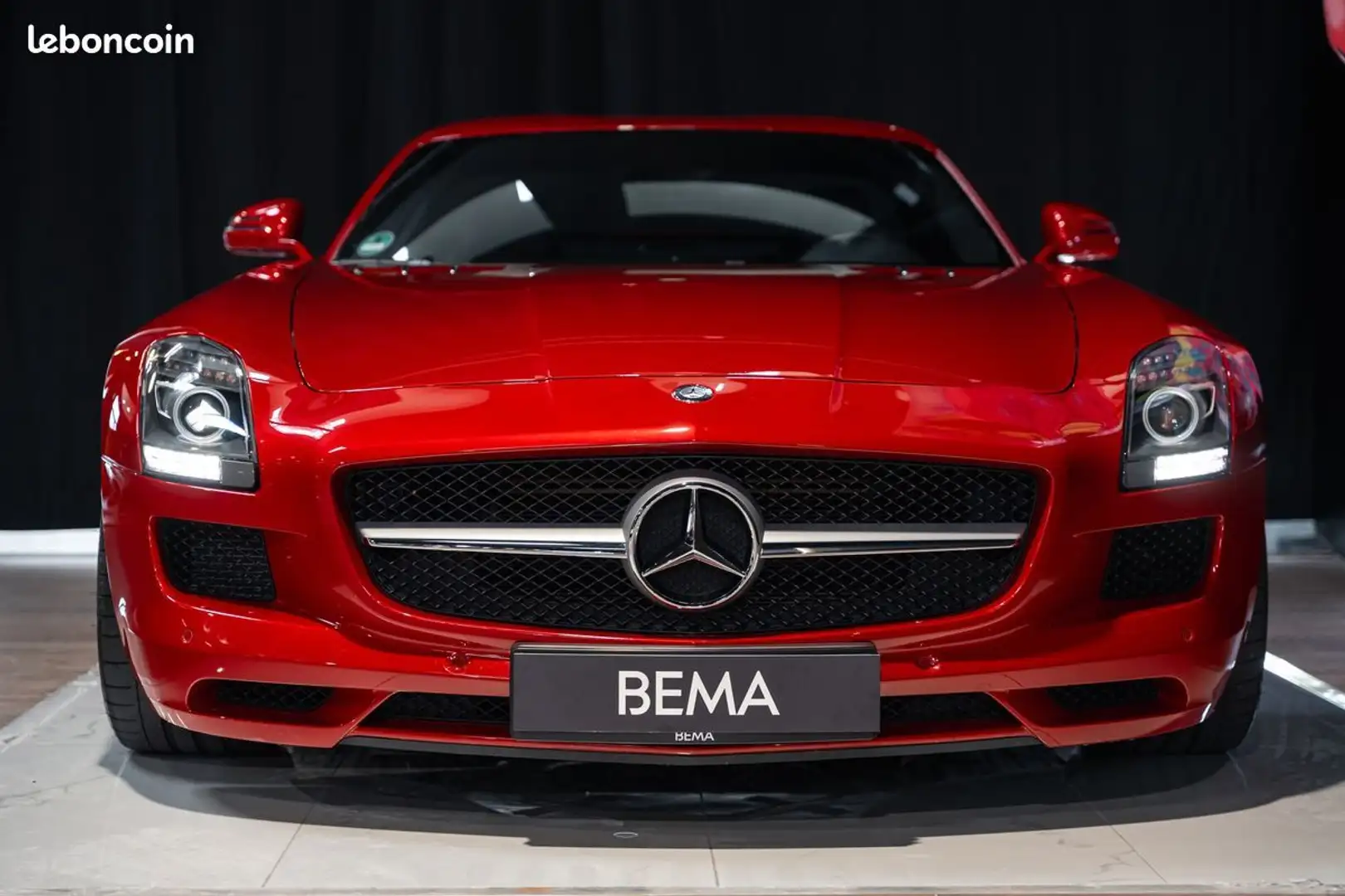 Mercedes-Benz SLS MERCEDES COUPE V8 6.3 SPEEDSHIFT DCT | Rouge Le Mans |1ère Main Suivi Exclusif Futur Collector À partir de 3243-mois Rouge - 2