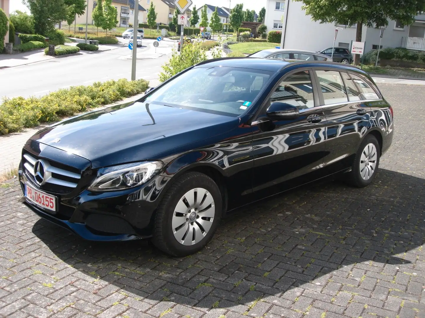 Mercedes-Benz C 220 T-Business Plus- 9 G Navi-MB-Scheckheft- Zwart - 2