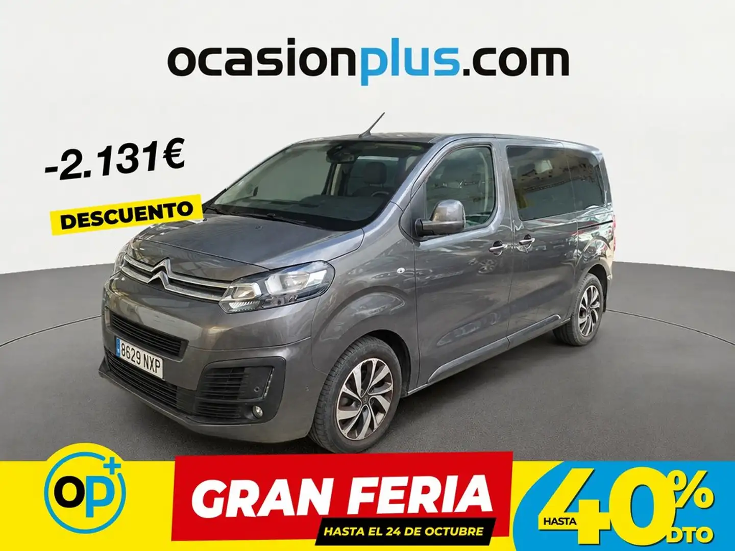 Citroen Spacetourer BlueHDI S&S M Feel 150 Gris - 1