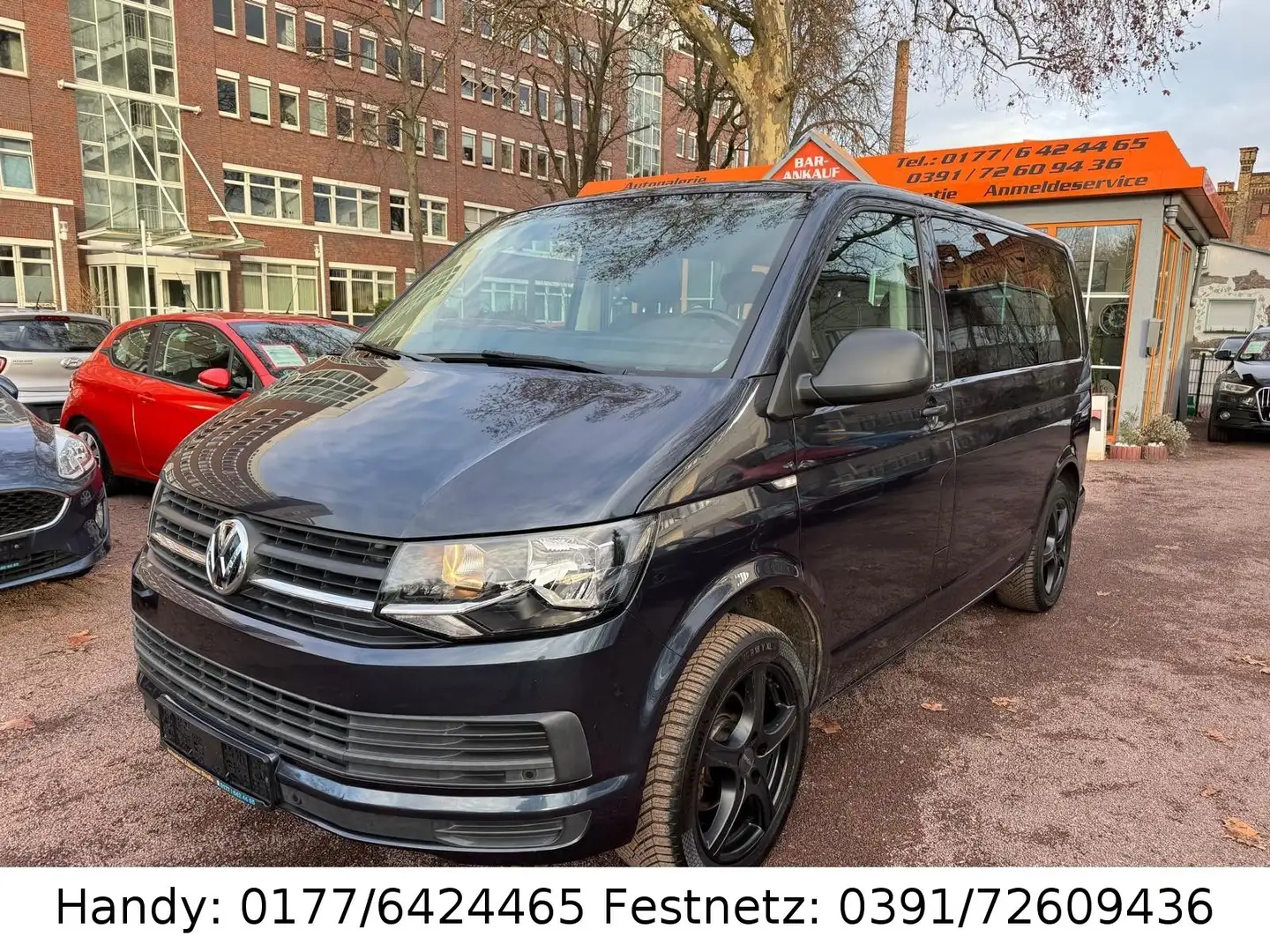 Volkswagen T6 Multivan KLIMA/SHZ/PDC/KAMERA/AHK/ALU/WINTER Bleu - 1