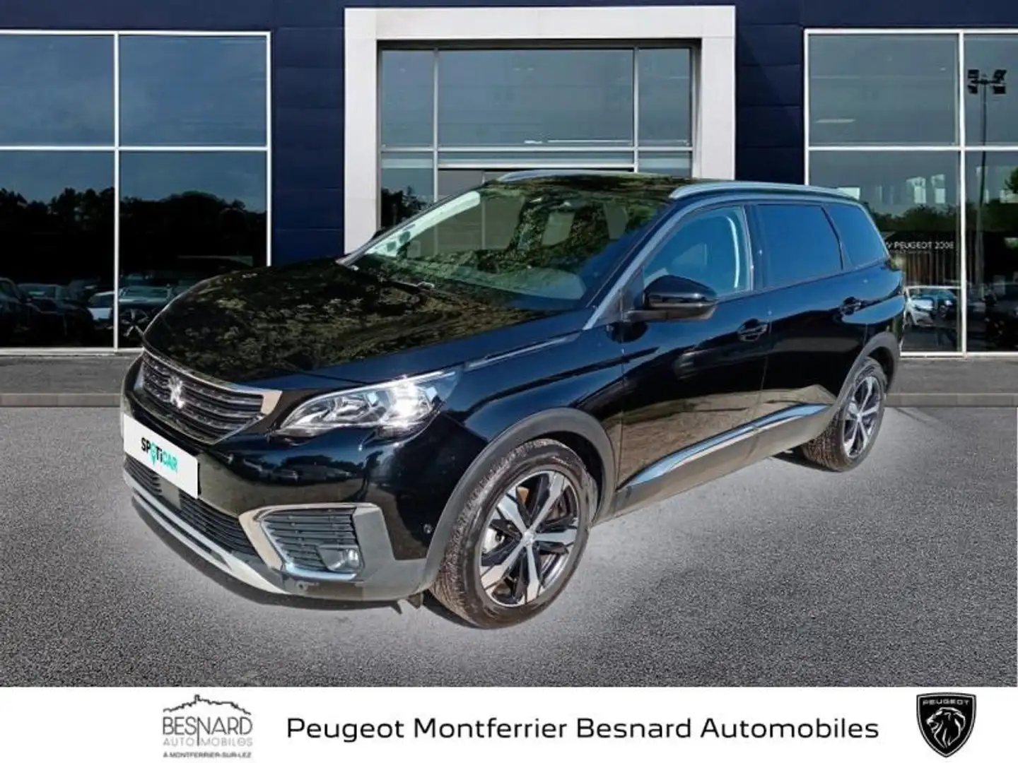 Peugeot 5008 1.2 PureTech 130ch E6.c Allure Business S\u0026S Noir - 1