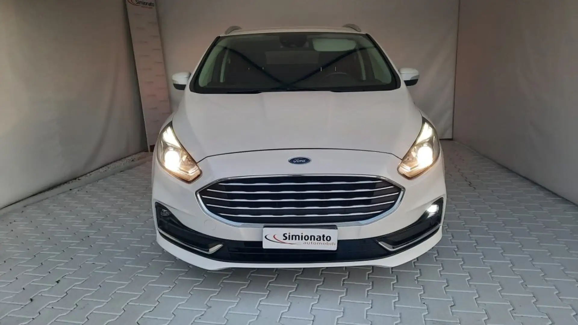 Ford S-Max 2.0 EcoBlue 150CV Start&Stop Aut. Titanium Busines Bianco - 2