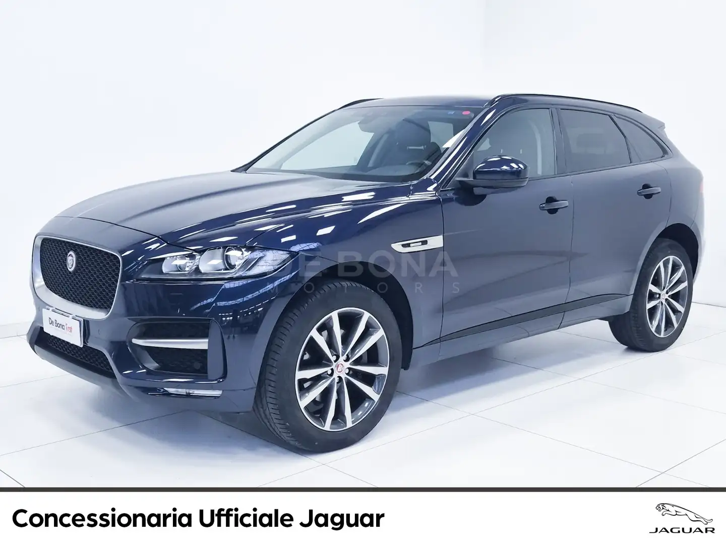 Jaguar F-Pace 2.0d r-sport awd 180cv auto Bleu - 1