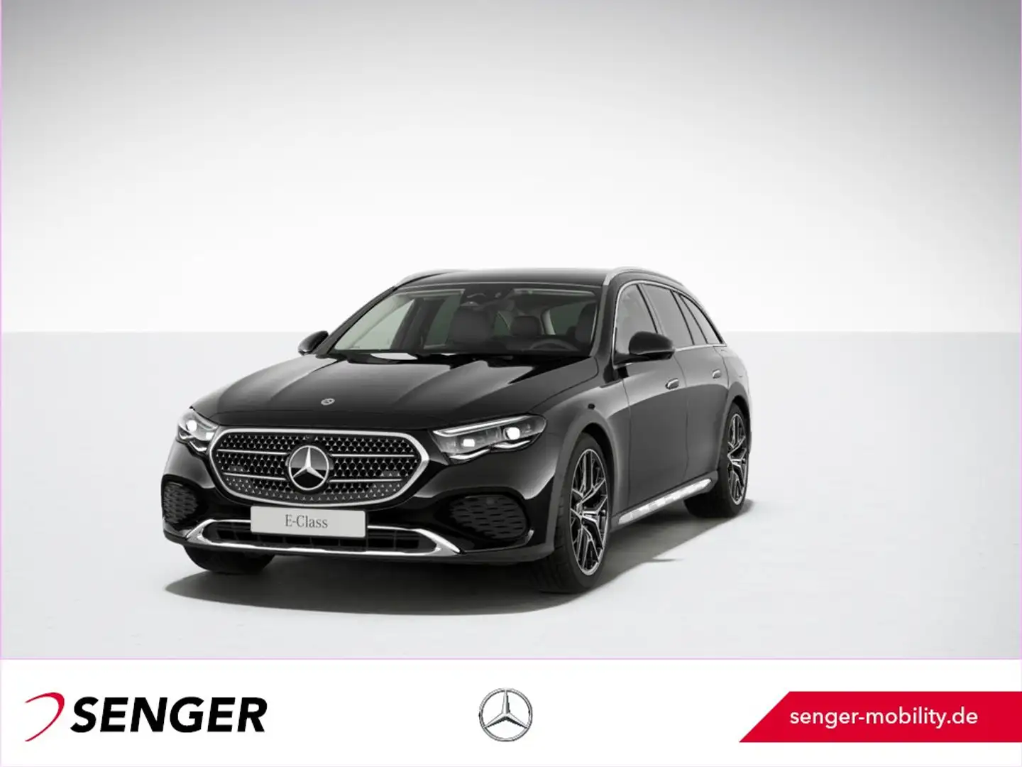 Mercedes-Benz E 300 de T 4M All-Terrain Avantgarde Airmatic Zwart - 1