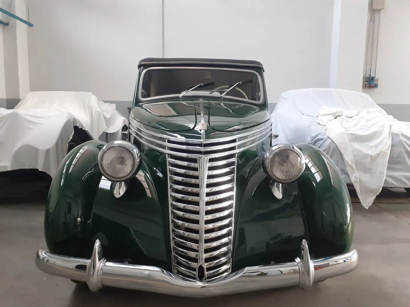 Fiat 508 C Viotti Cabriolet Spider Verde - 1