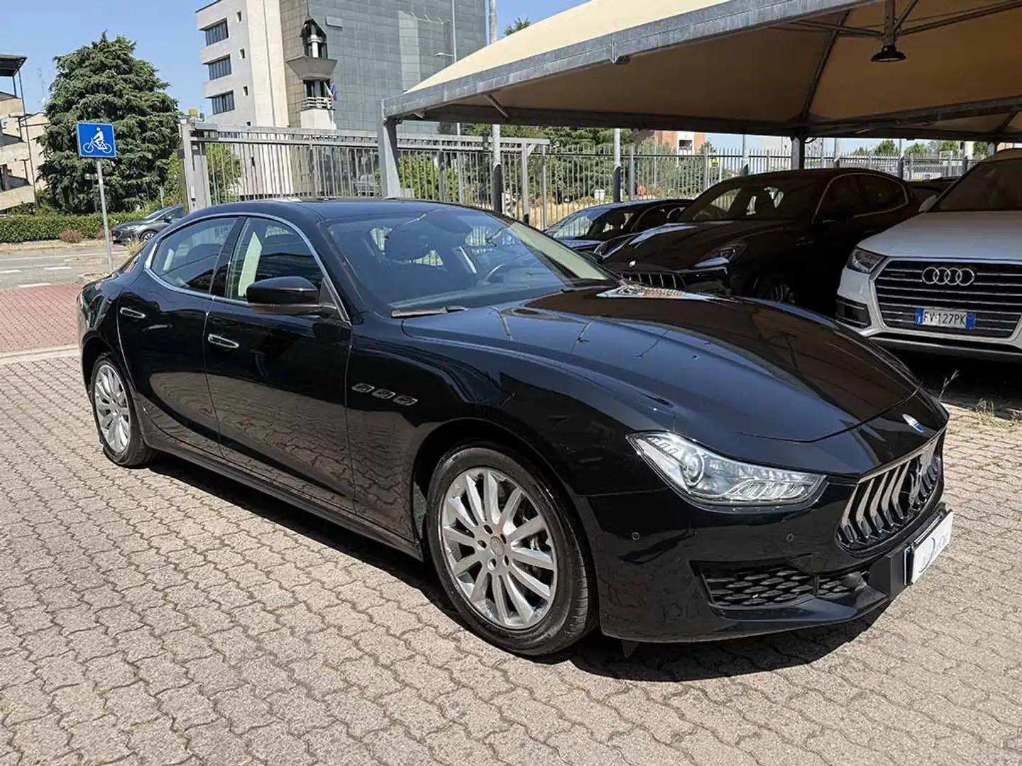 Maserati Ghibli 3.0 V6 250 cv NO SUPERBOLLO PREZZO REALE IVA ESP. Nero - 2