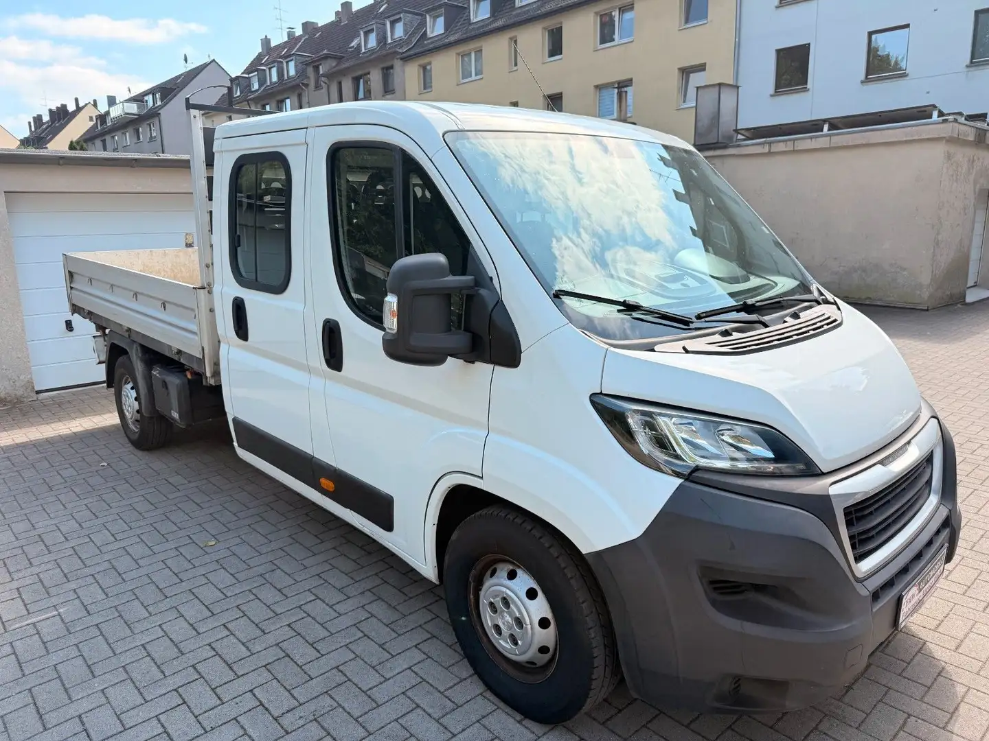 Peugeot Boxer Pritsche Doka. 435 L3 BlueHDi 130 Kipper E Blanc - 2