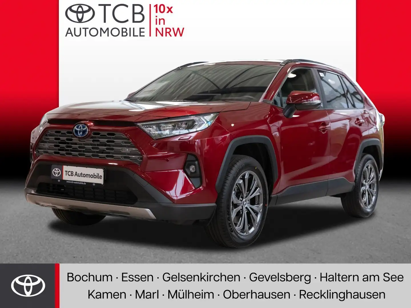 Toyota RAV 4 Team D 2.5-Hybrid KAMERA KLIMA ALU BT ANDROID APPL Rouge - 1