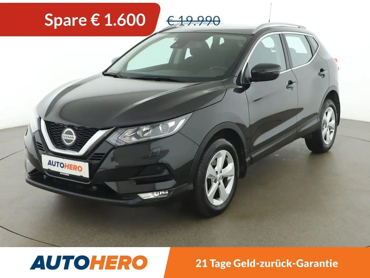 Nissan Qashqai 1.5 dCi Acenta Schwarz - 1