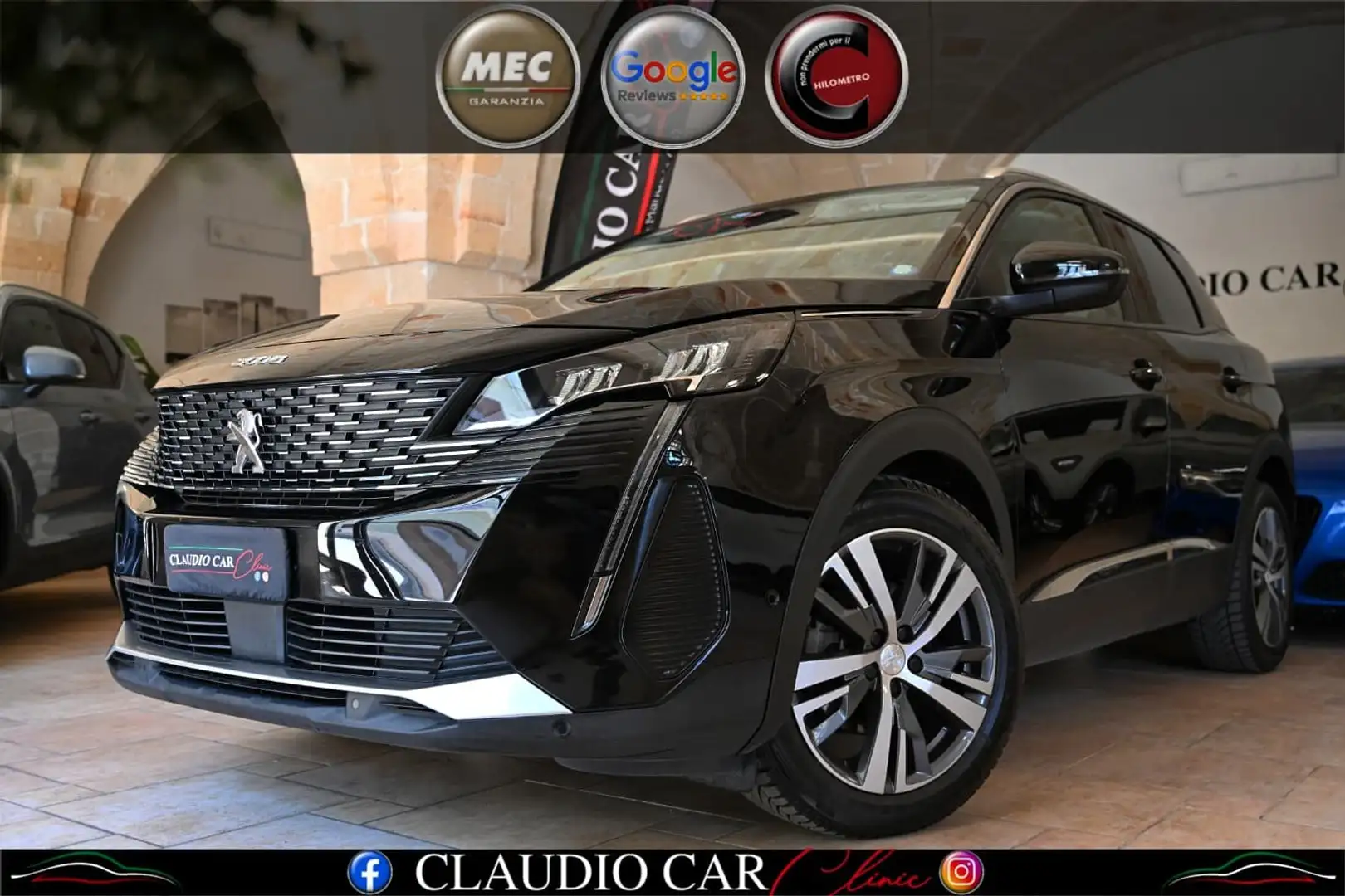 Peugeot 3008 3008 II 2021 1.5 bluehdi Allure s Nero - 1
