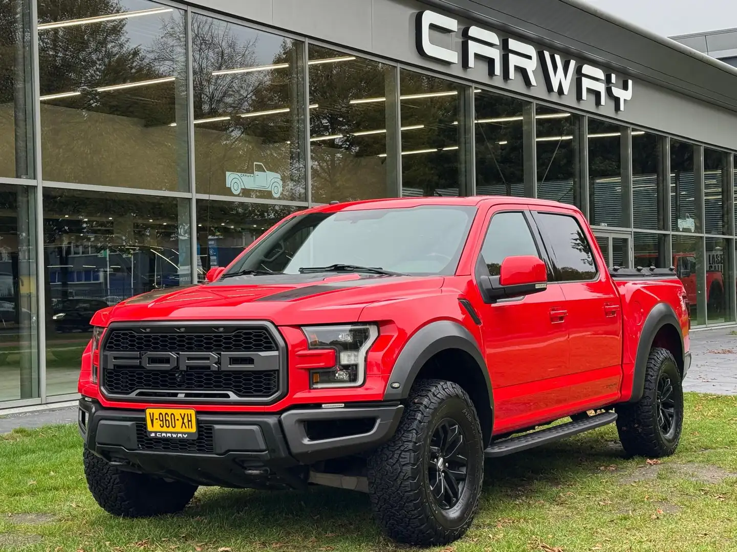 Ford F 150 USA 3.5L Raptor NL-AUTO LPG DEKSEL Rood - 1