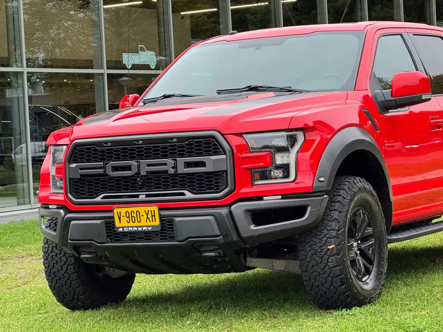 Ford F 150 USA 3.5L Raptor NL-AUTO LPG DEKSEL Rood - 2