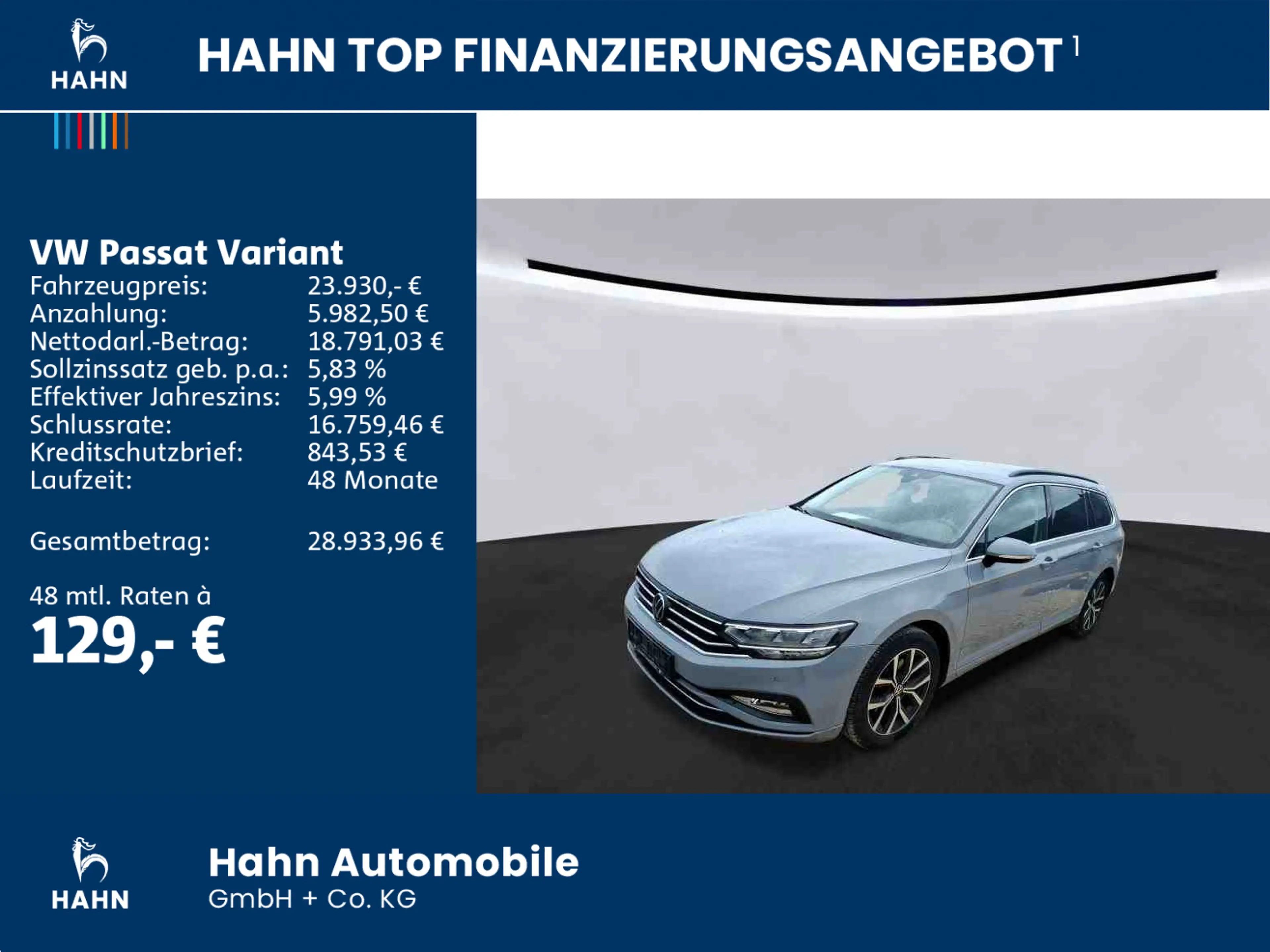 Volkswagen Passat Variant 2.0TDI DSG 4M Business AHK Standh — photo 2