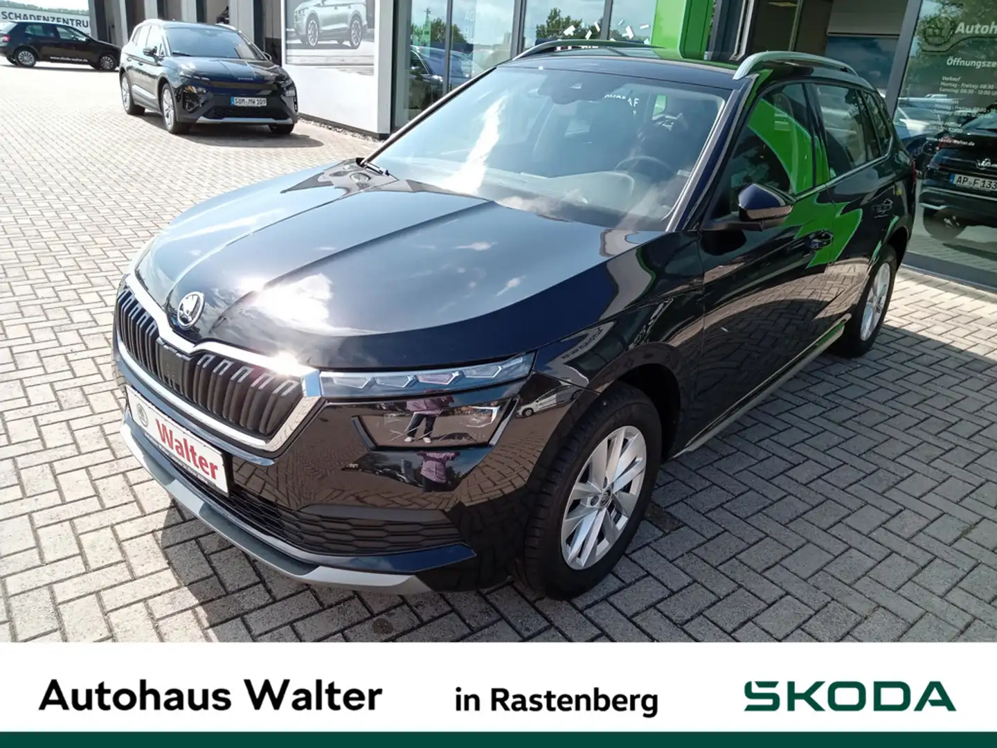 Skoda Kamiq 1.0 TSI Style LEDERLENKRAD BT FSE SHZ Schwarz - 1