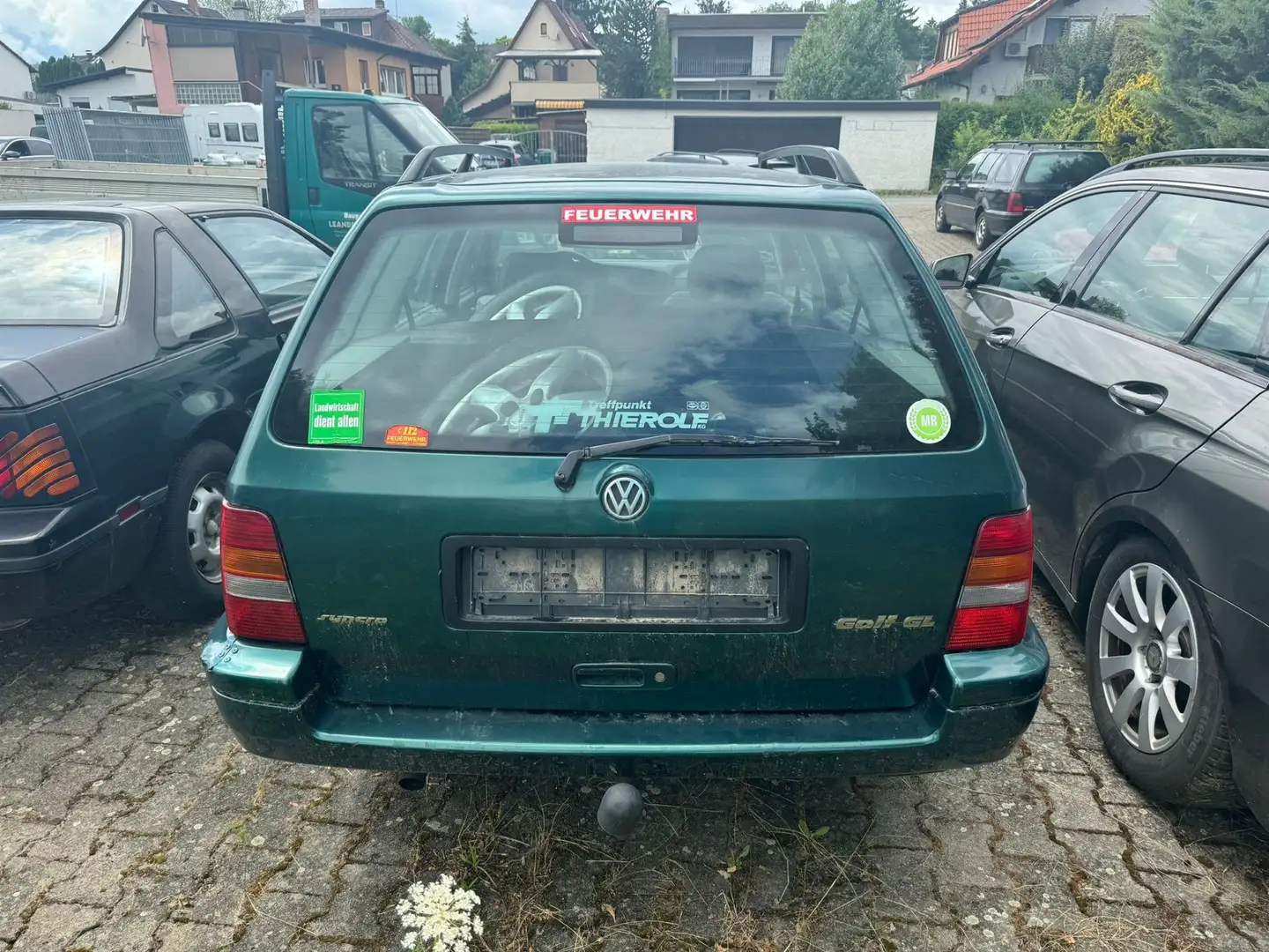 Volkswagen Golf syncro Зелёный - 2