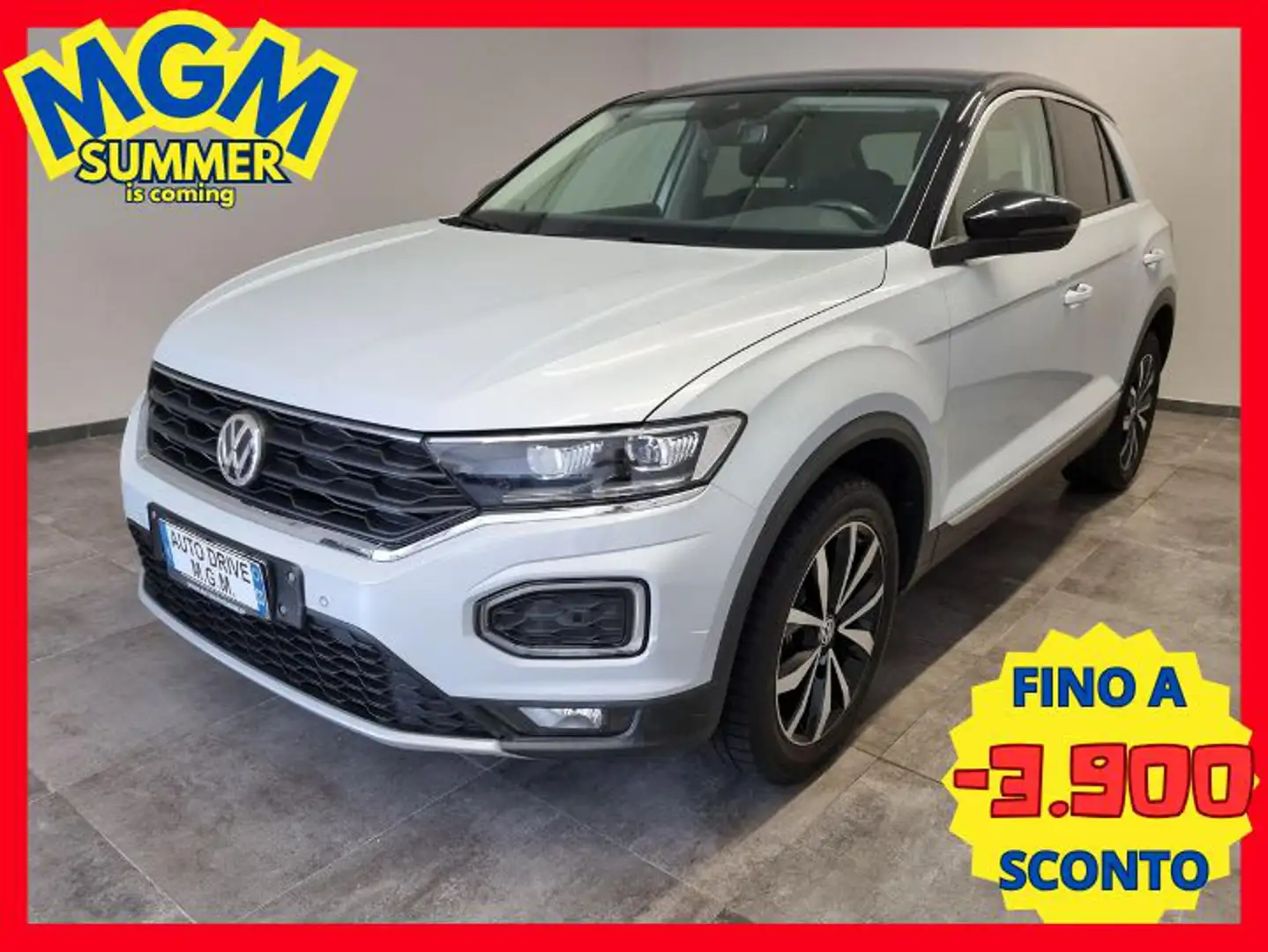Volkswagen T-Roc 1.0 TSI 115 CV Style BlueMotion Technology Bianco - 1