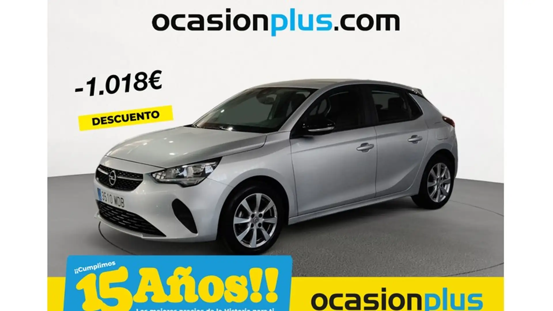 Opel Corsa 1.2 XEL S/S Edition 75 Argent - 1