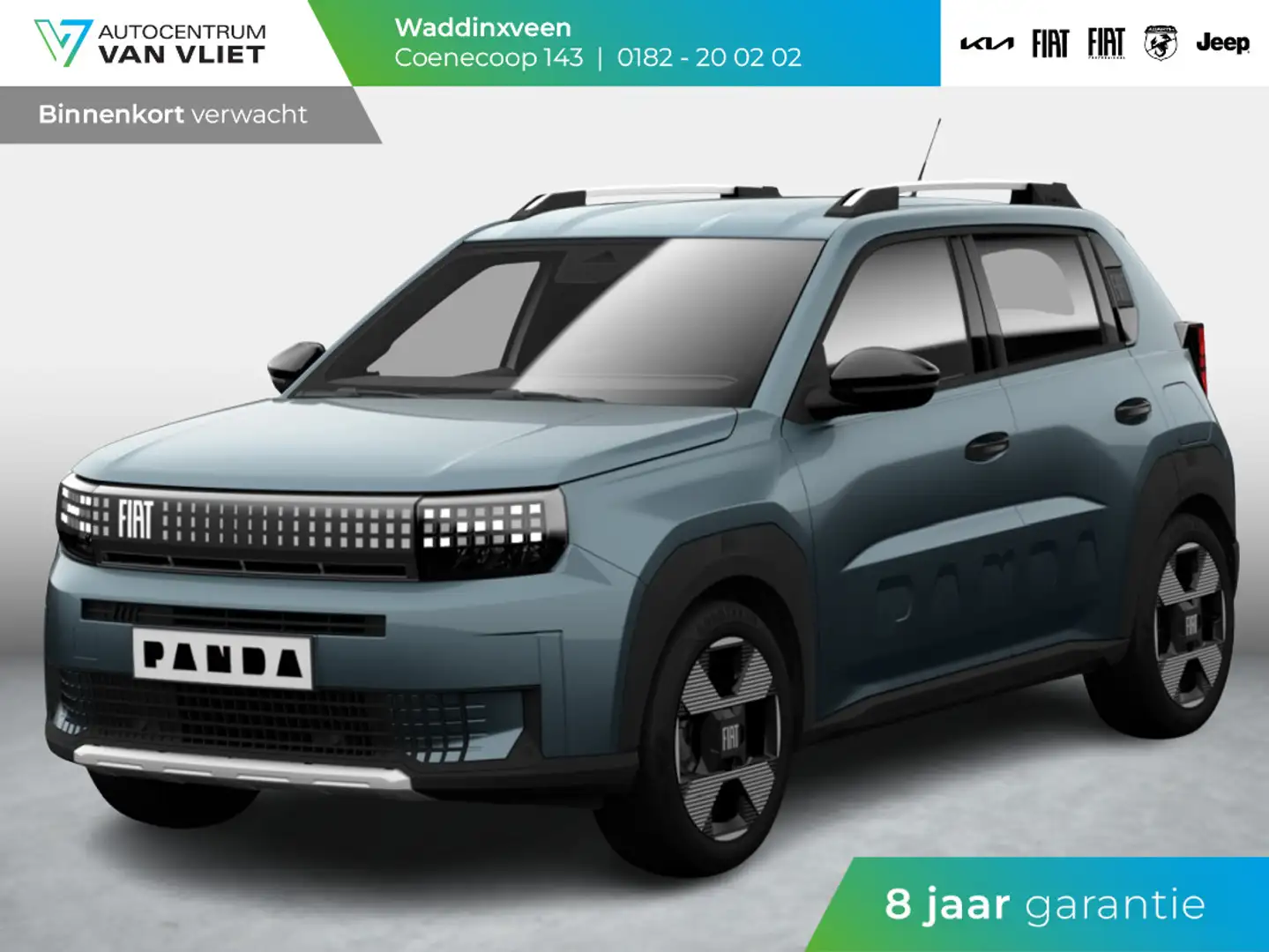 Fiat Grande Panda 1.2 Hybrid La Prima | Automaat | Camera | Clima | Blauw - 1