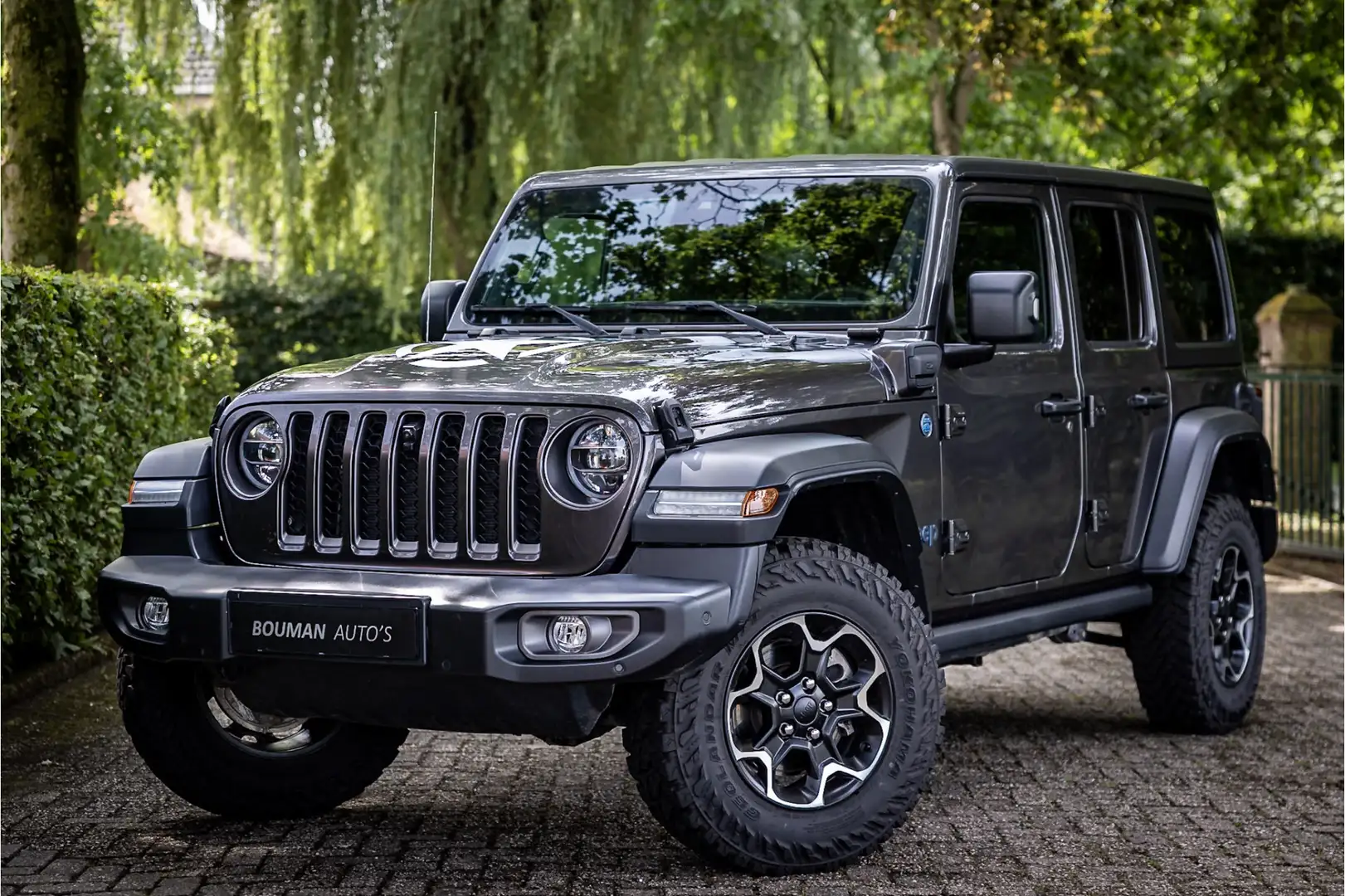 Jeep Wrangler Unlimited 4xe 380 Rubicon Adaptive Cruise Trekhaak Grijs - 1