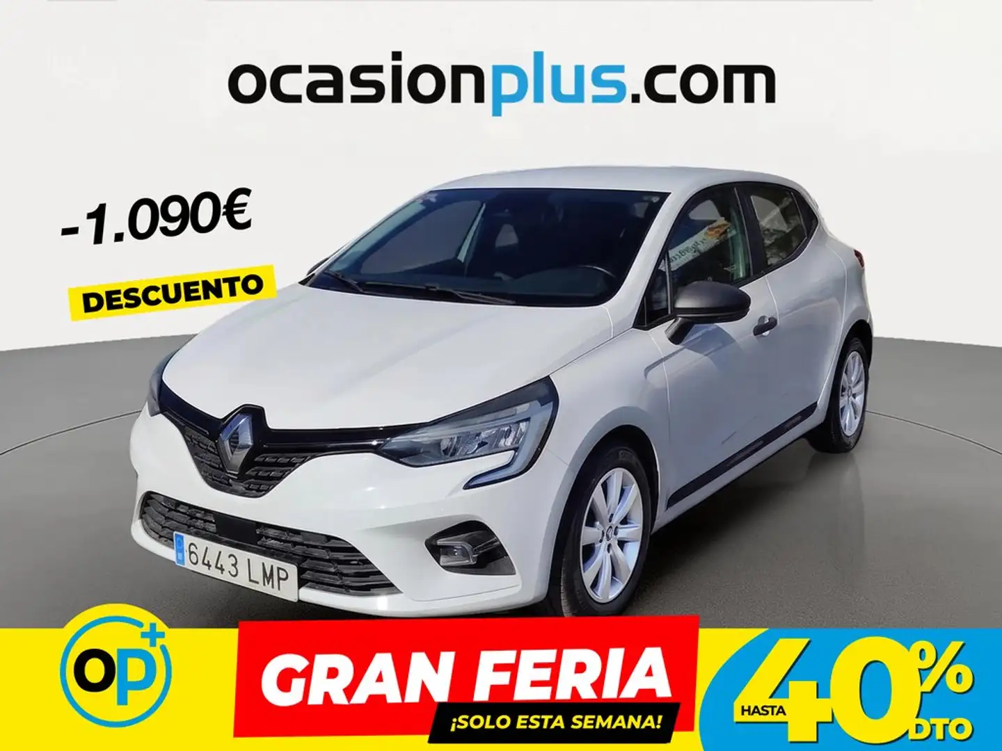 Renault Clio TCe GLP Business 74kW Blanco - 1