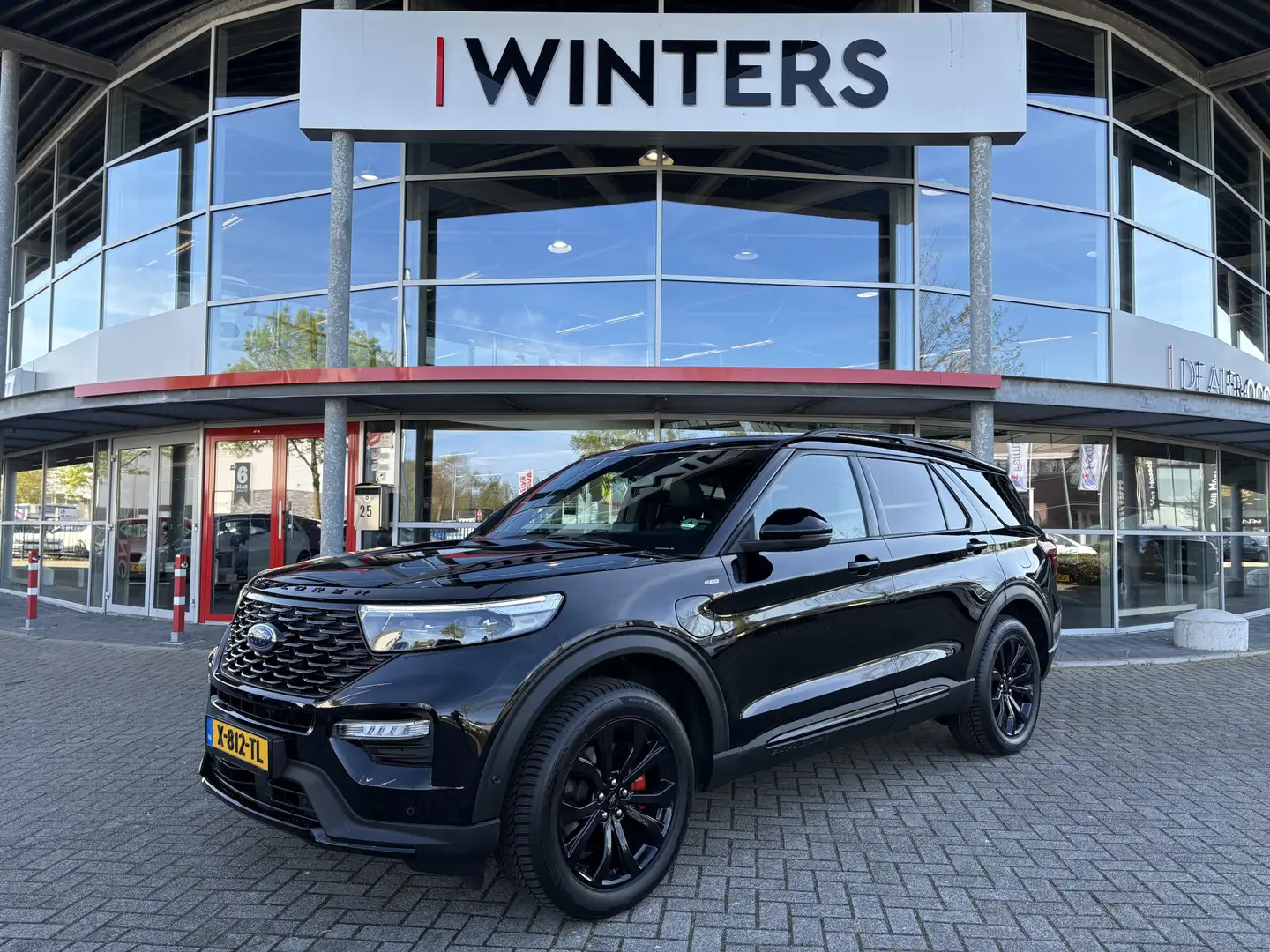 Ford Explorer 3.0 V6 EcoBoost PHEV ST-Line 7 zitter | Full optio Чёрный - 1