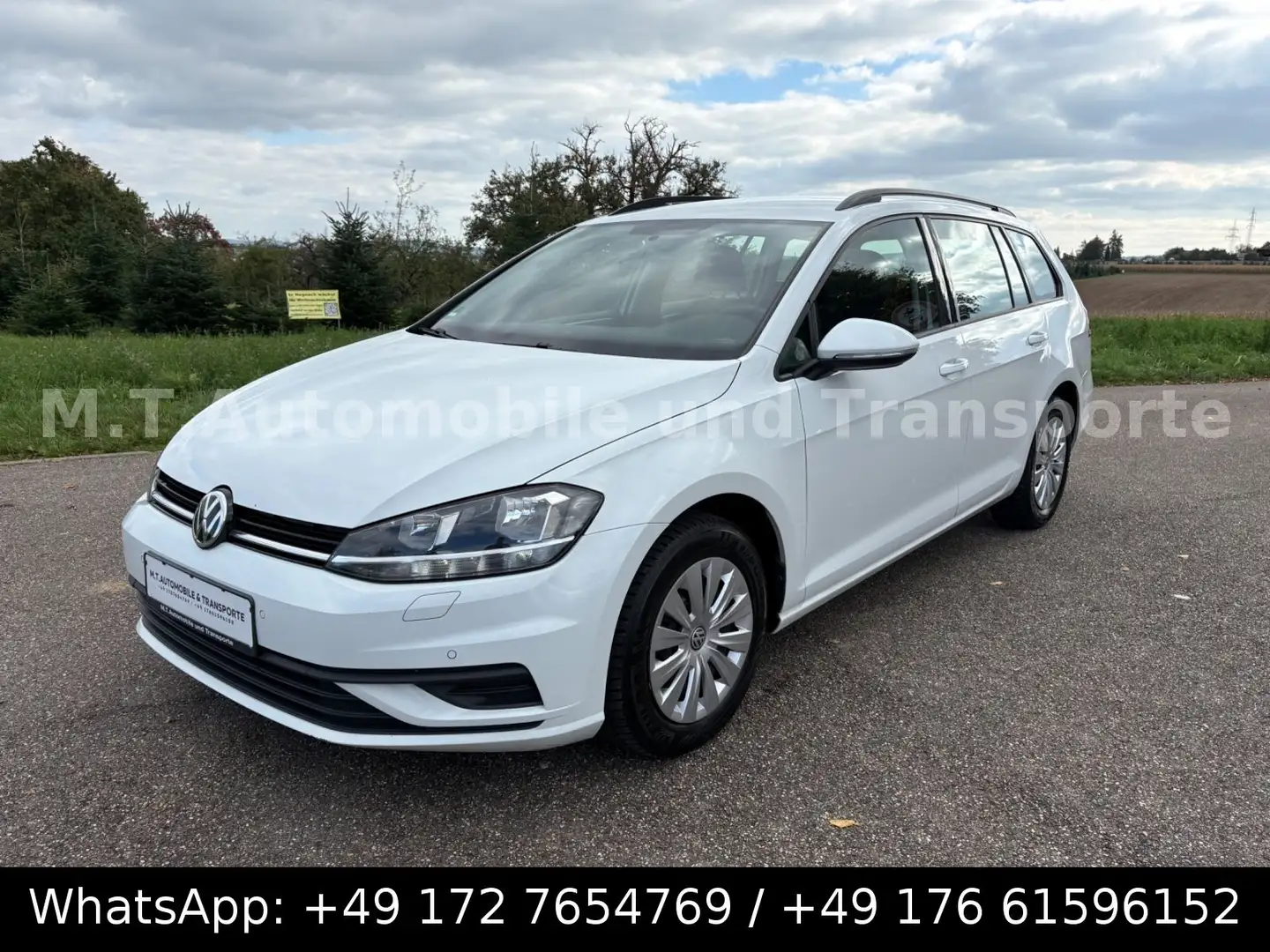 Volkswagen Golf VII 1.6Tdi *KLIMA*PDC*AHK*LED*SHZ*TEMPOMAT* Weiß - 1