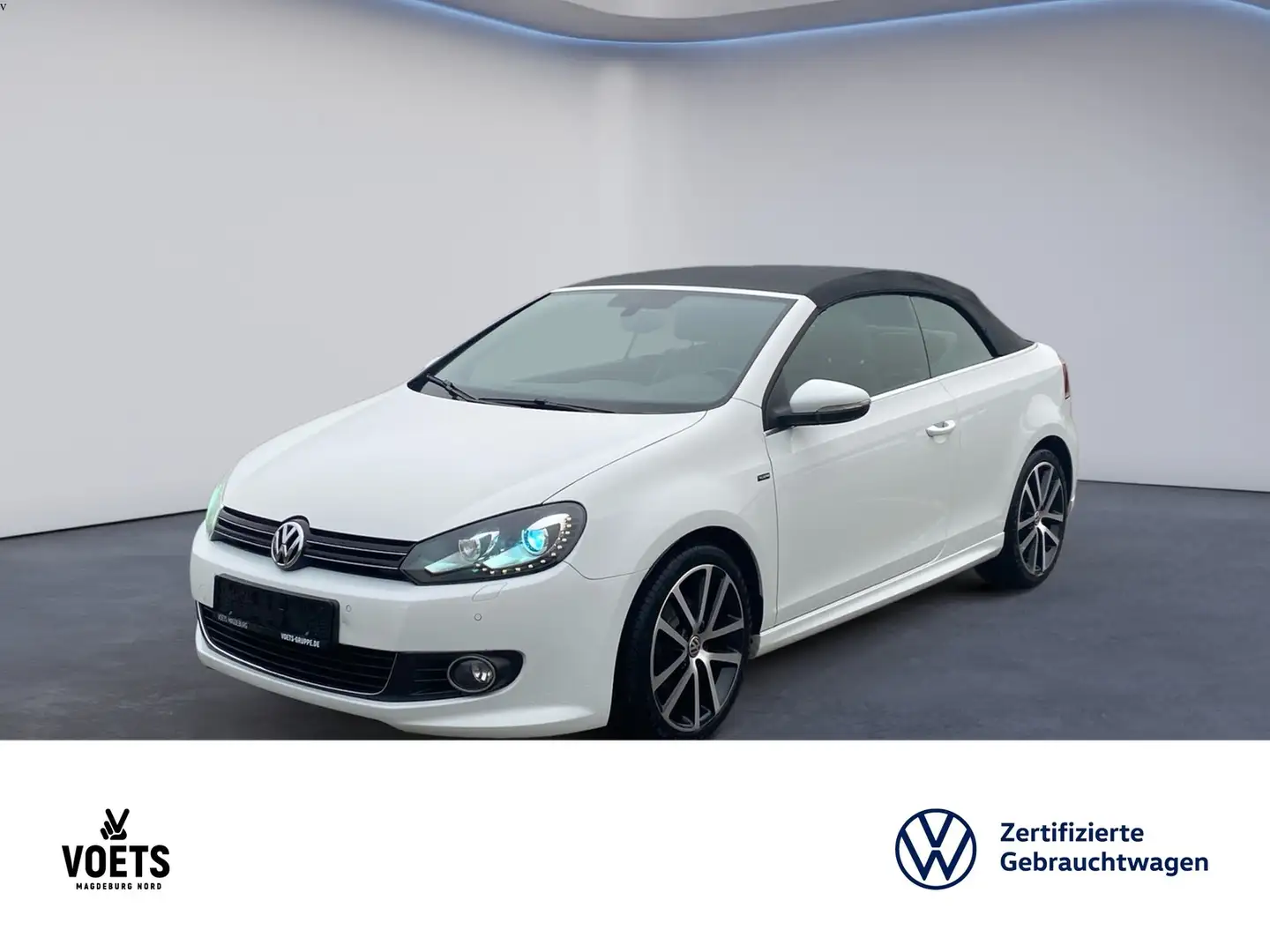 Volkswagen Golf Cabriolet BlueMotion Technology 1,4 l TSI 92 kW (125 PS) ... Weiß - 1