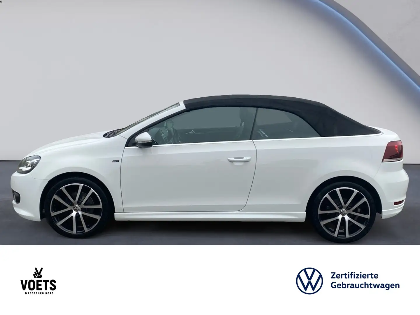 Volkswagen Golf Cabriolet BlueMotion Technology 1,4 l TSI 92 kW (125 PS) ... Weiß - 2