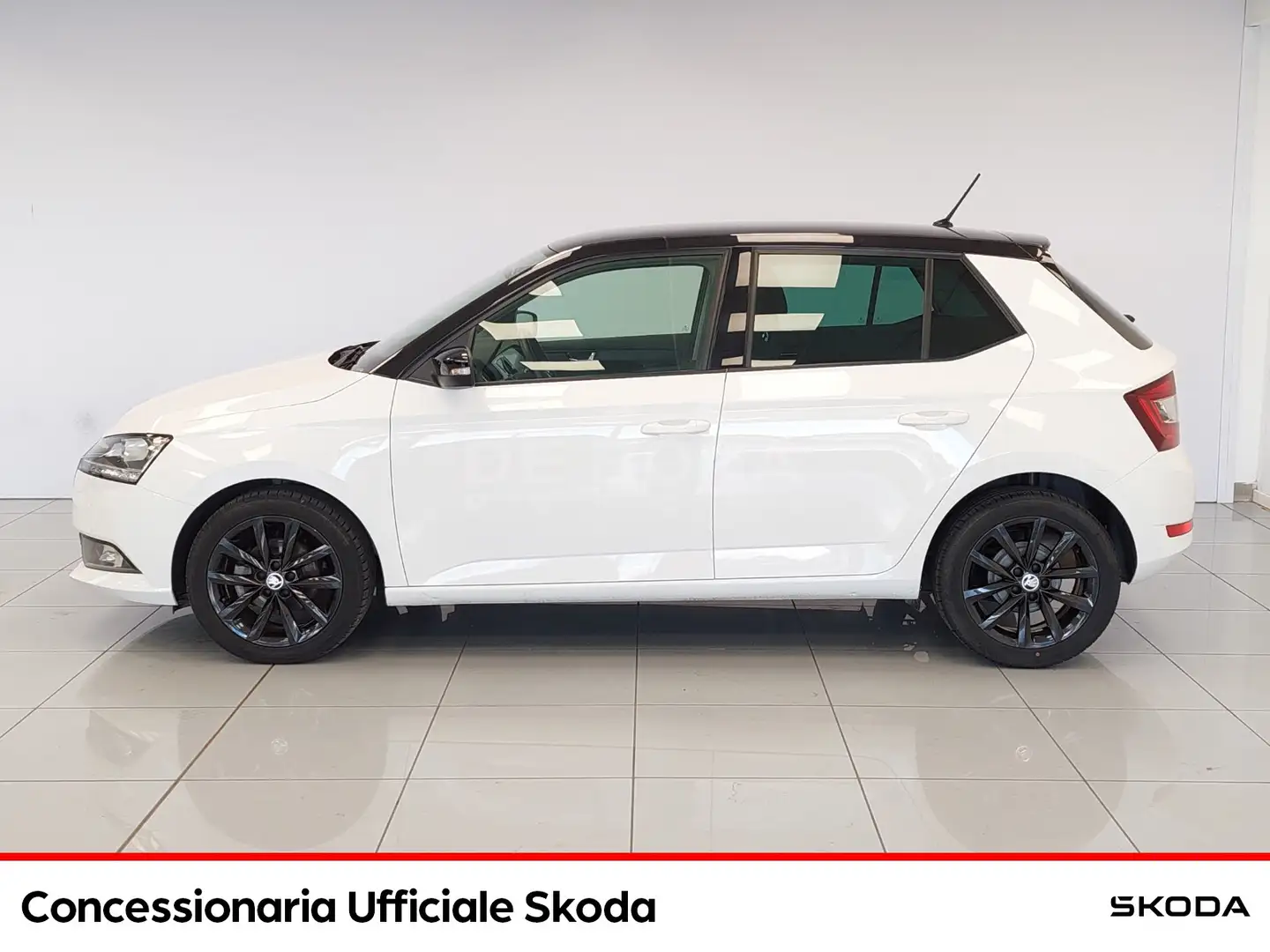 Skoda Fabia 1.0 mpi twin color nero 60cv my19 Bianco - 2