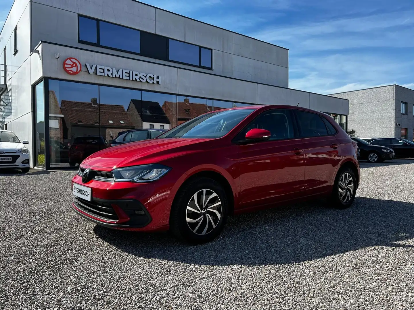 Volkswagen Polo Polo 1.0 TSI OPF Style*LED*NAVIGATIE*APPLE CARPLAY Rood - 1
