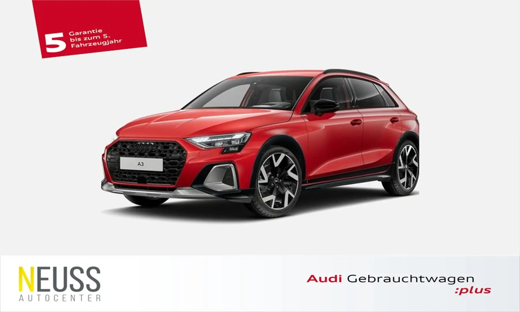 Audi A3 allstreet 35 TDI SOMMER+HUD+ACC+RFK+SONOS+NAVI Rot - 1