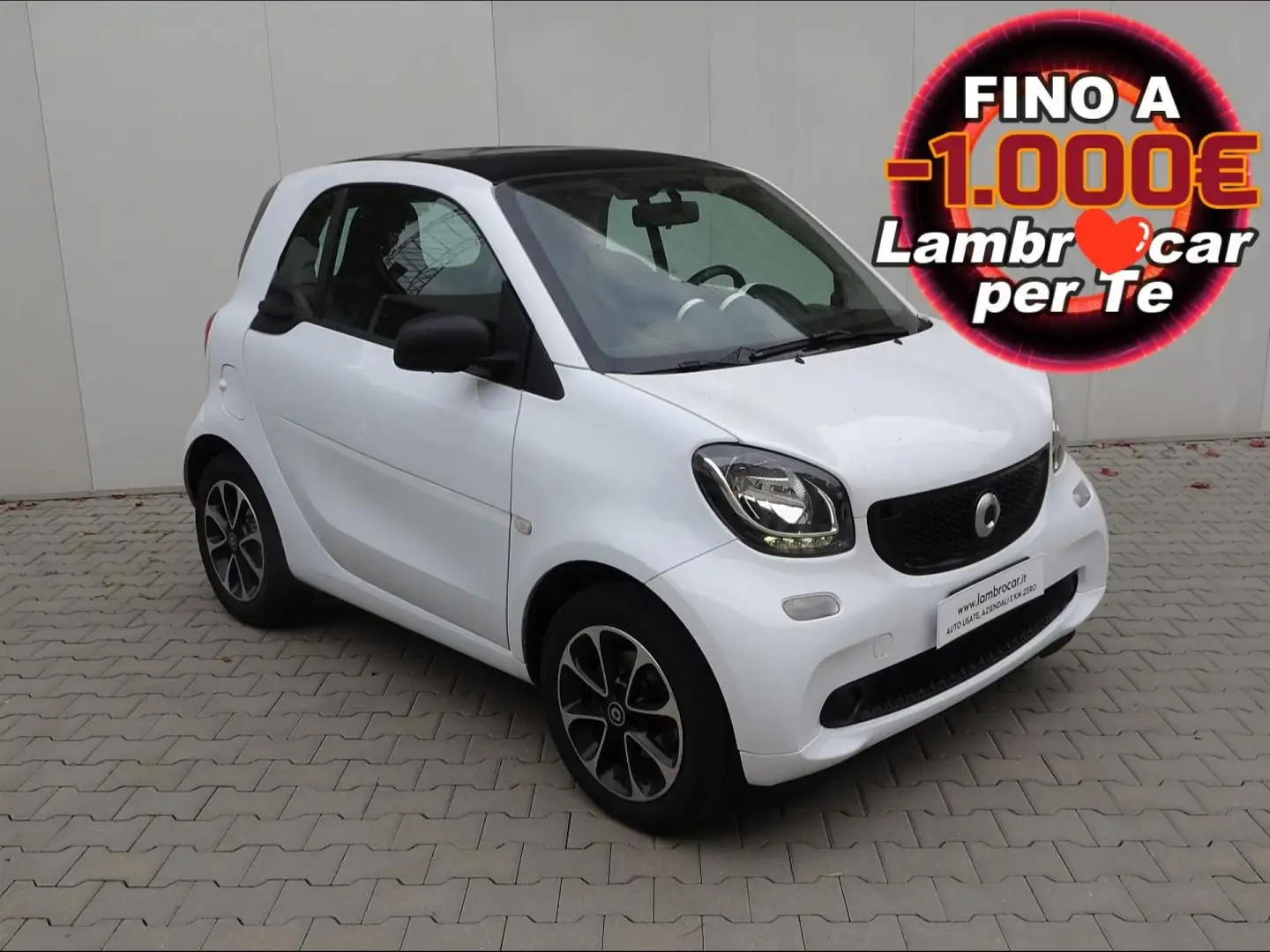 smart forTwo 70 1.0 Passion 70cv Weiß - 1