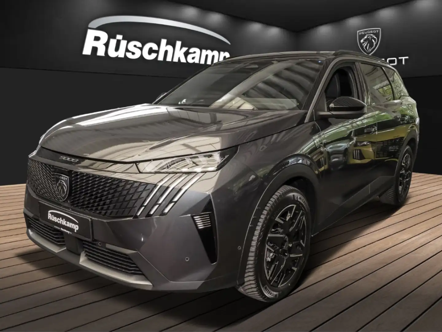Peugeot 5008 Neuer GT 1.2 360-Kam Voll-LED 7 Sitze Alcantara Na Gris - 1