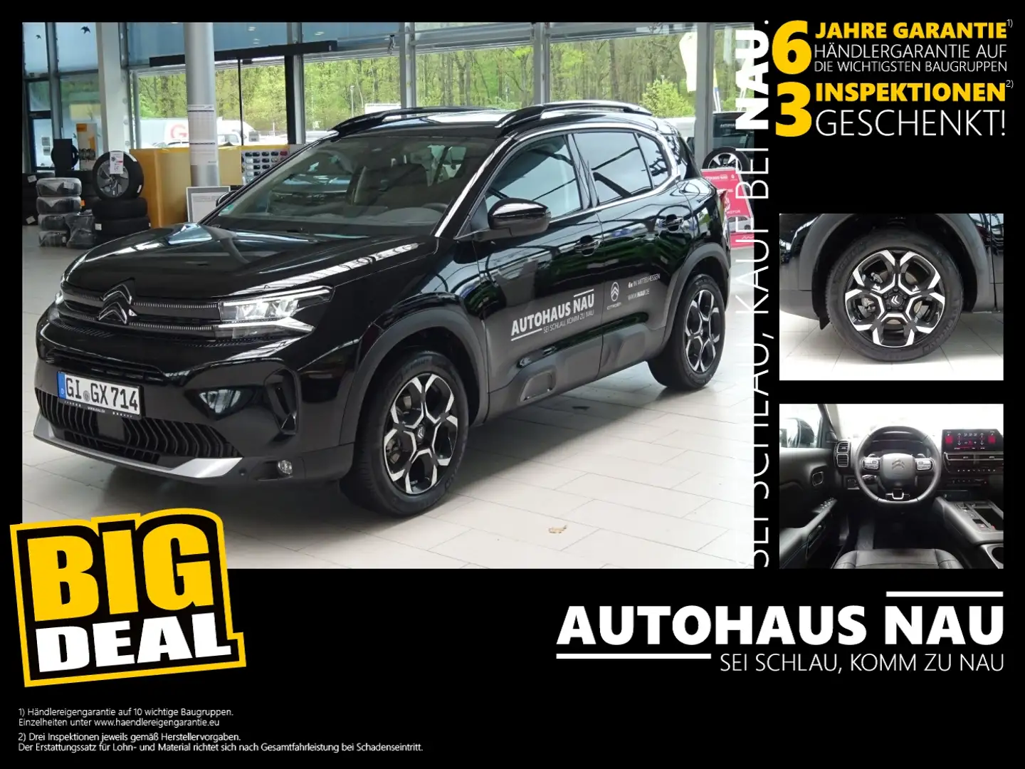 Citroen C5 Aircross MAX Hybrid Inspektionspaket BigDeal! Negro - 1