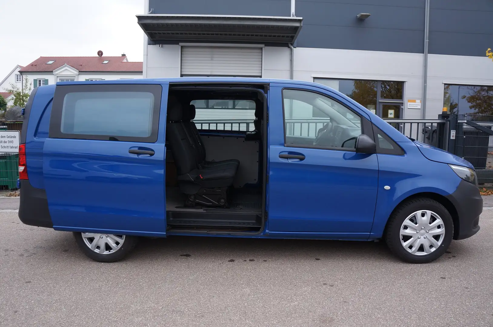Mercedes-Benz Vito 116 LANG**MIXTO**AUT+F1=6xSITZ=2xSCHIEBETÜR=E6 Blau - 2
