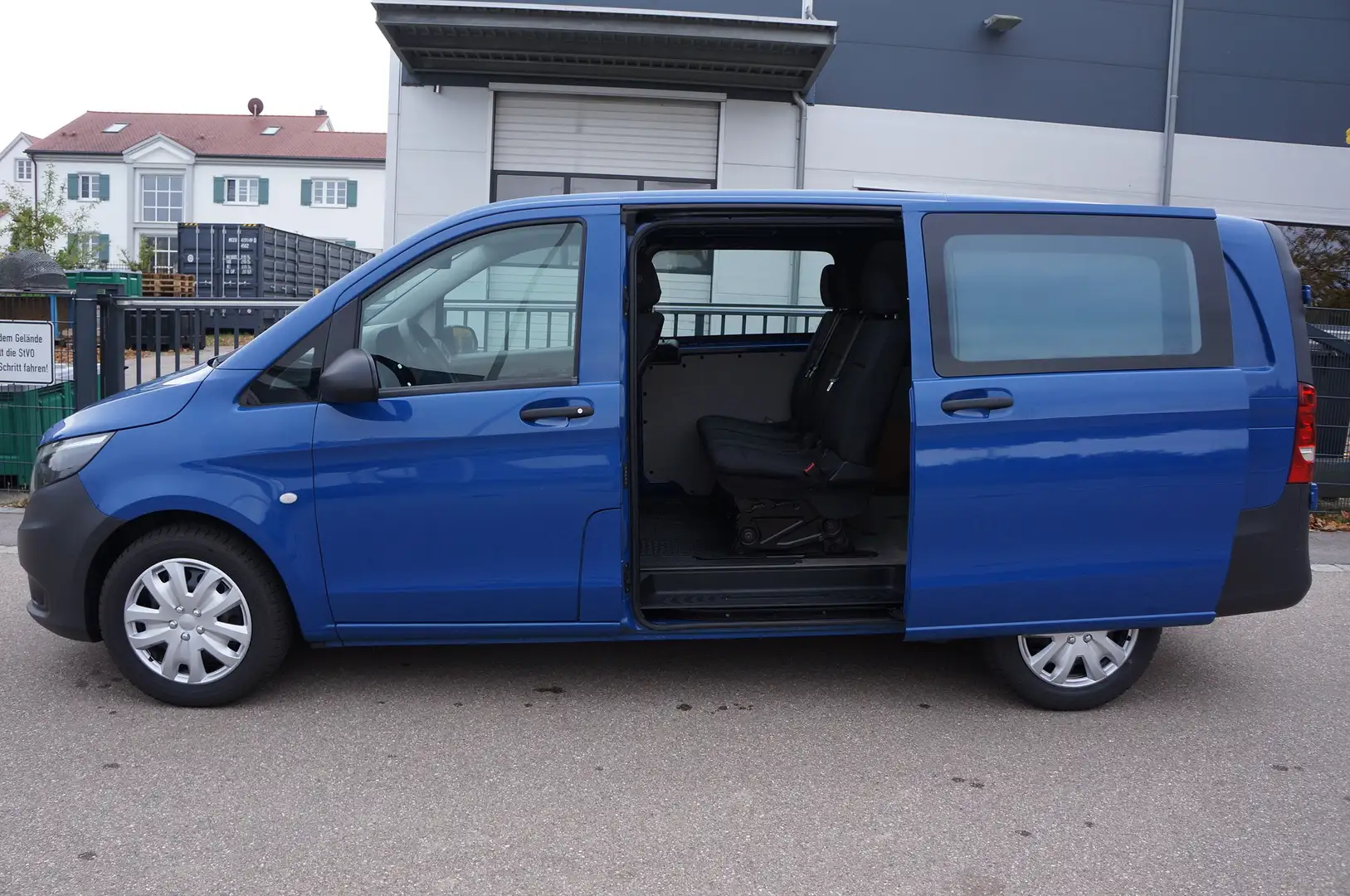 Mercedes-Benz Vito 116 LANG**MIXTO**AUT+F1=6xSITZ=2xSCHIEBETÜR=E6 Blau - 1