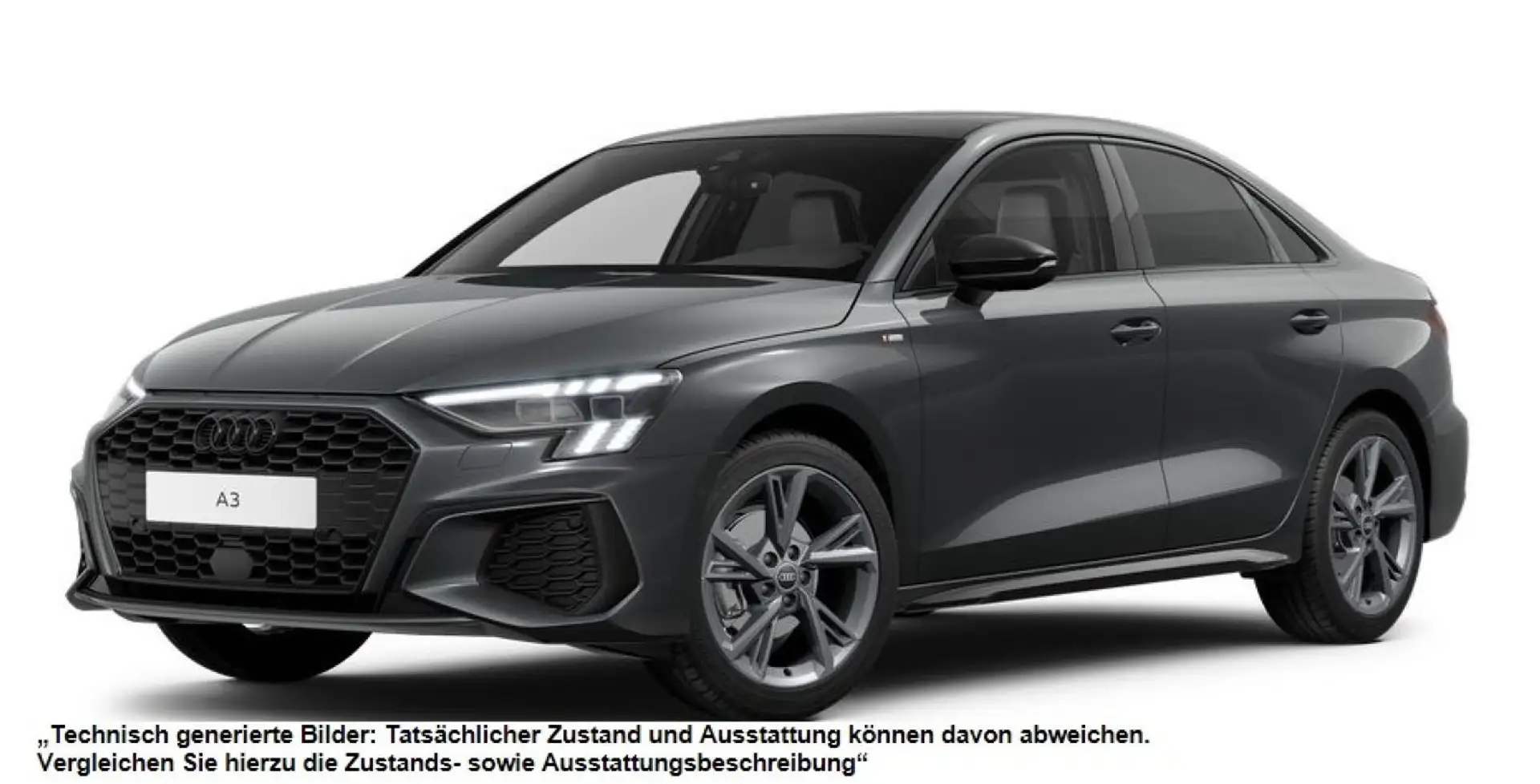 Audi A3 S line 35 TFSI S tronic Gris - 2
