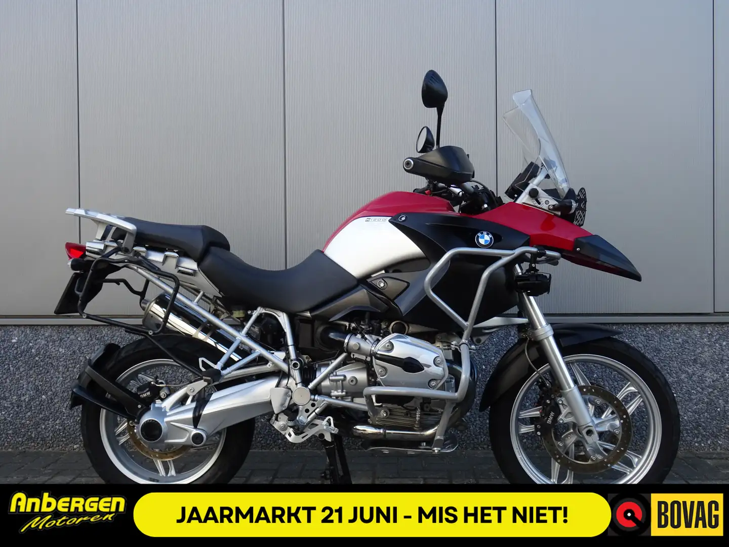 BMW R 1200 GS Piros - 1